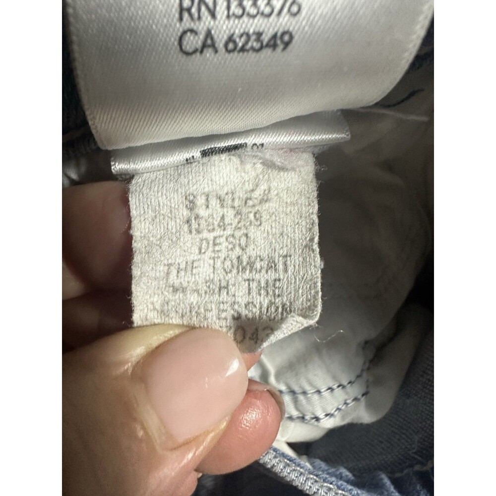 Mother Superior Jeans Tomcat The Confession High Rise Destroyed Jeans 26 - Picture 16 of 16
